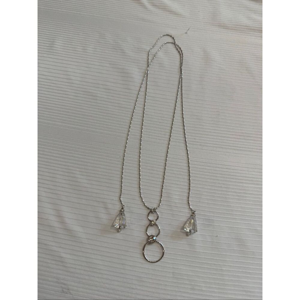 Touchstone Crystal Melody Convertible Swarovski Crystal Necklace